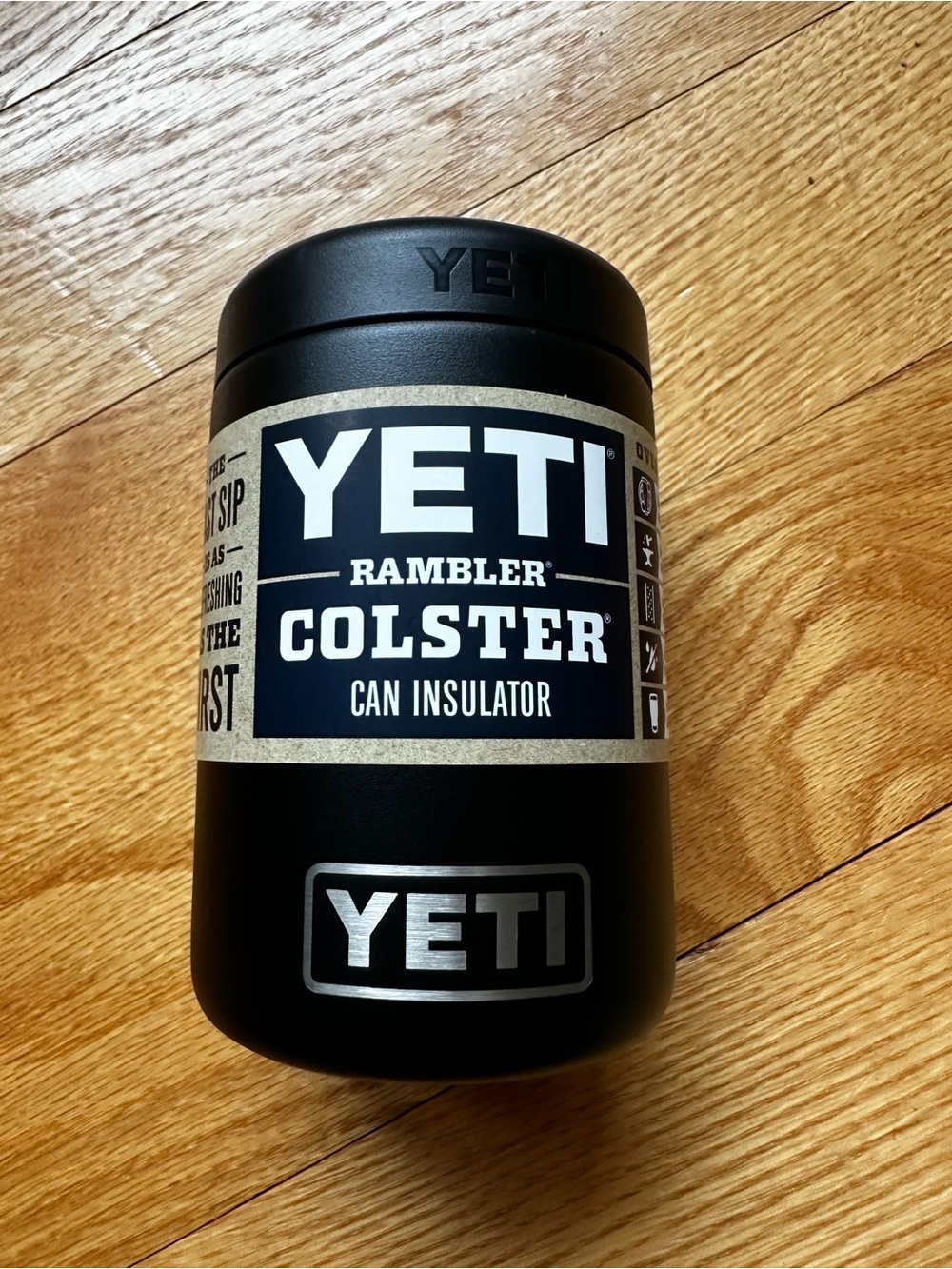 Yeti Rambler Colster Can Insulator - Matte Black